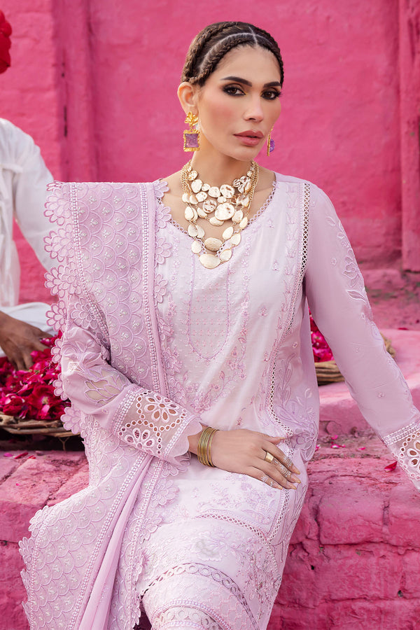 Nureh | Mela Luxury Lawn | NDS-106 - Ladies Clothes - Maria Faisal