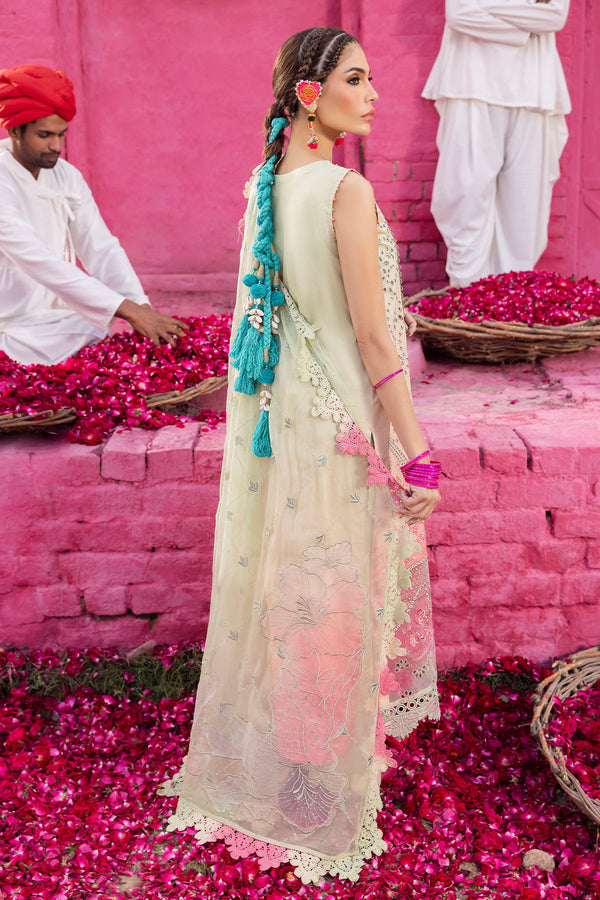 Nureh | Mela Luxury Lawn | NDS-103 - Ladies Clothes - Maria Faisal