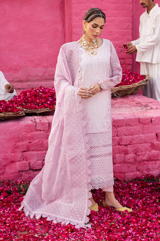 Nureh | Mela Luxury Lawn | NDS-106 - Ladies Clothes - Maria Faisal