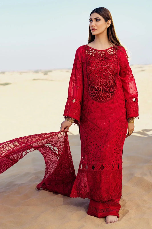 Nureh | Sehra Swiss Voil Lawn | AURORA - NE-79 - Ladies Clothes - Maria Faisal