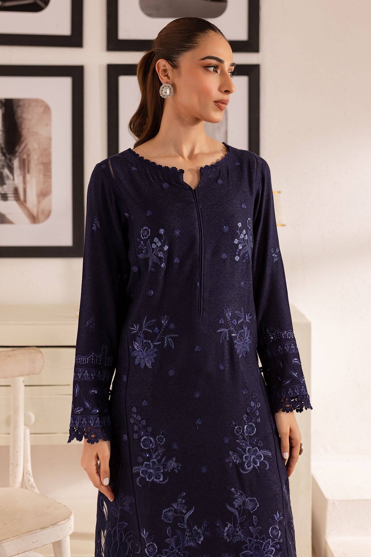 Nureh | Shades of Winter |  NP-591 - Ladies Clothes - Maria Faisal