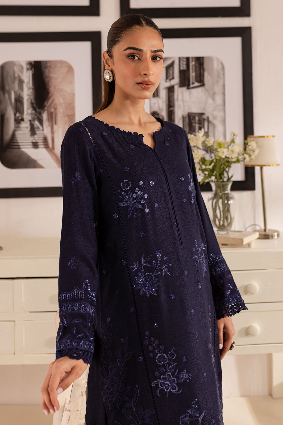 Nureh | Shades of Winter |  NP-591 - Ladies Clothes - Maria Faisal