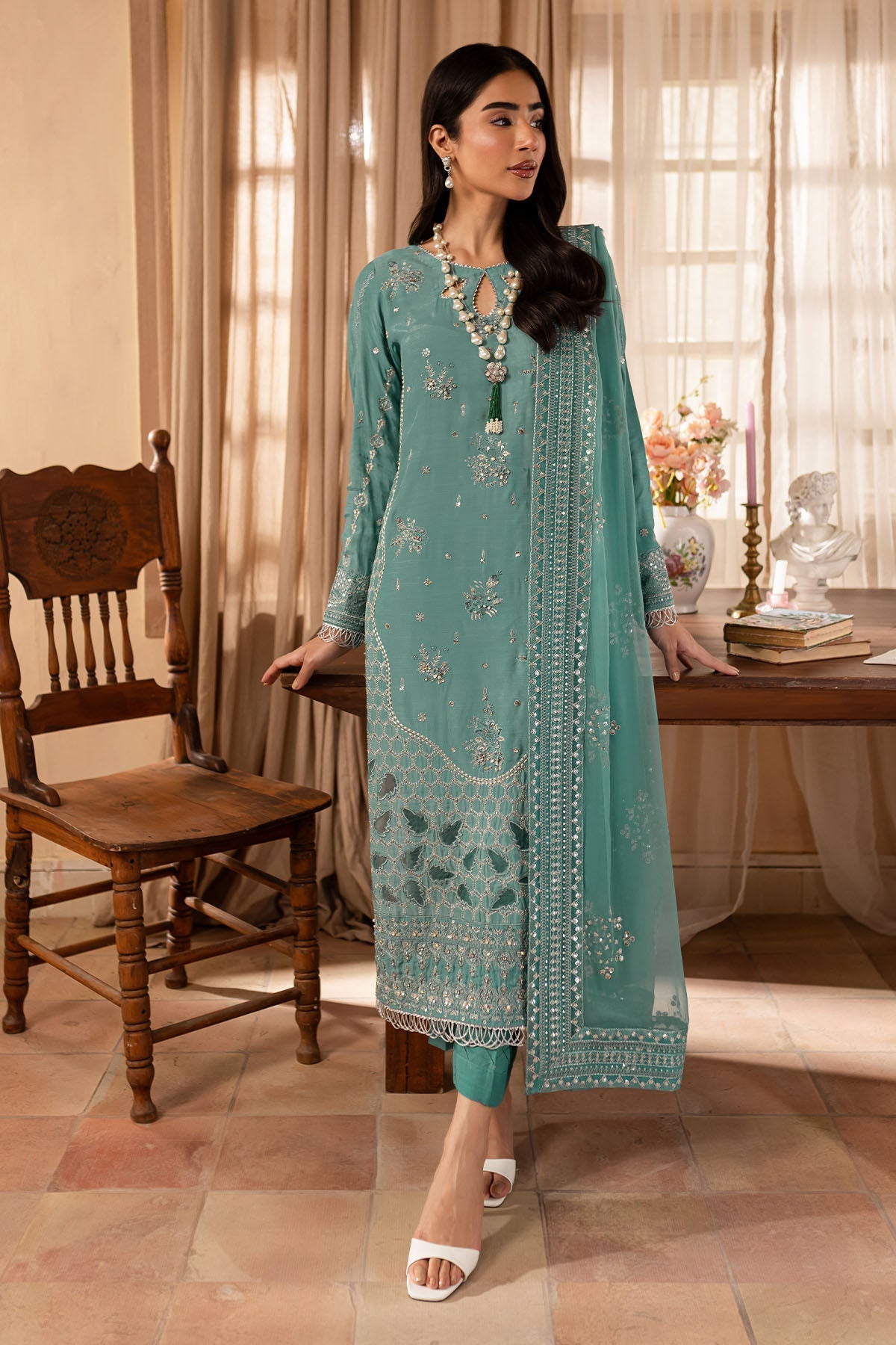 Nureh | Shades of Winter |  NP-576 - Ladies Clothes - Maria Faisal