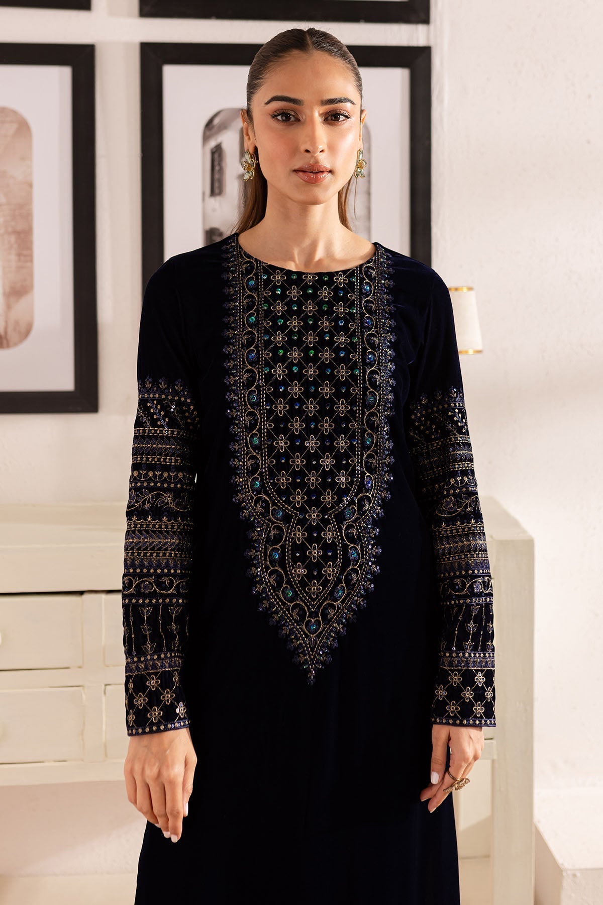 Nureh | Shades of Winter |  NP-593 - Ladies Clothes - Maria Faisal