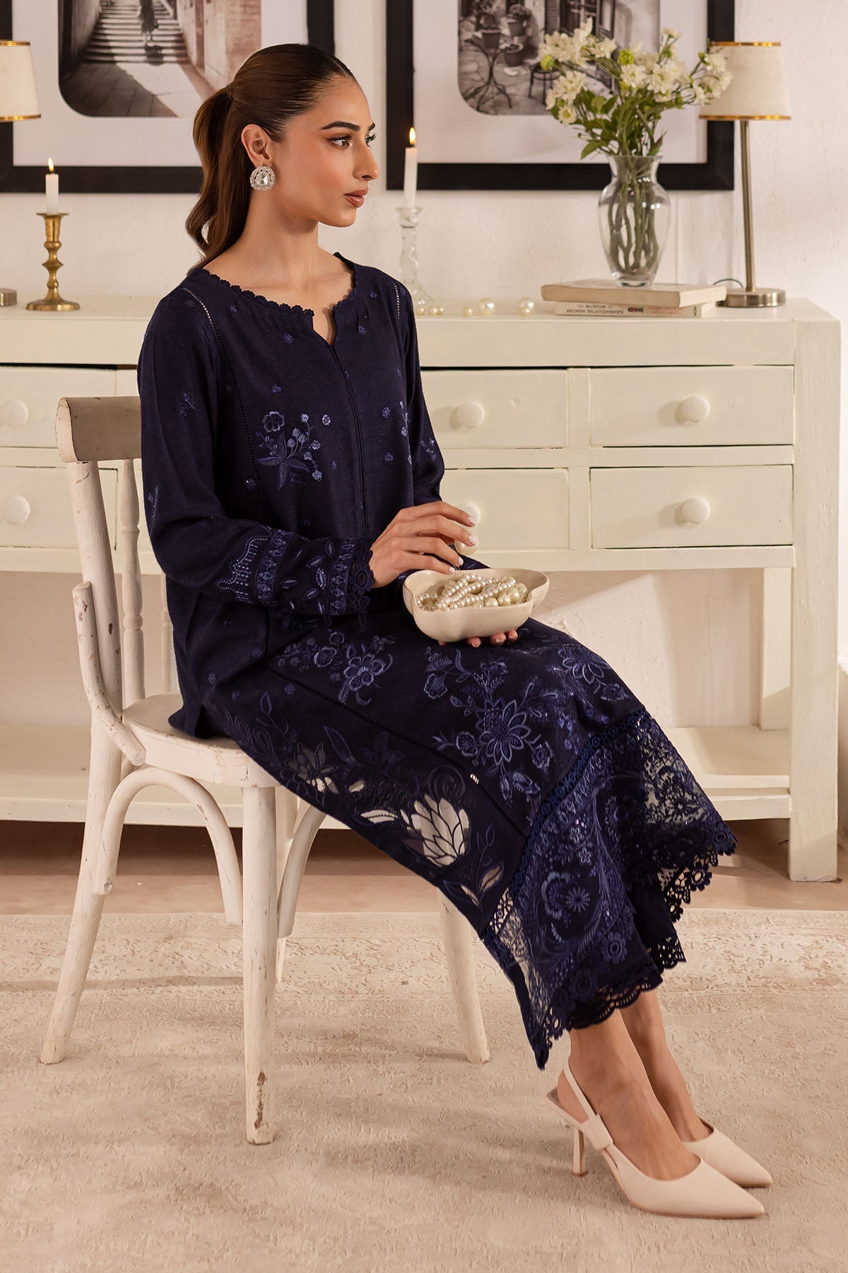 Nureh | Shades of Winter |  NP-591 - Ladies Clothes - Maria Faisal