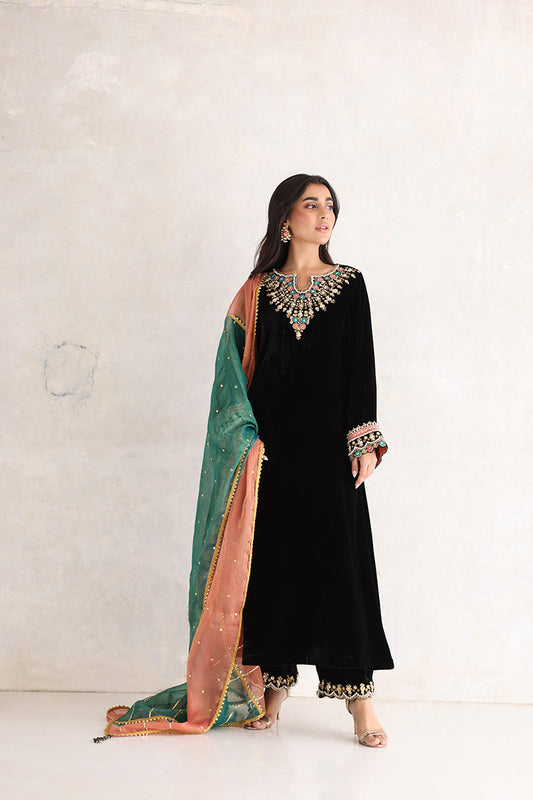 Sana Abbas | Velvet Formals | NURGUL - Ladies Clothes - Maria Faisal