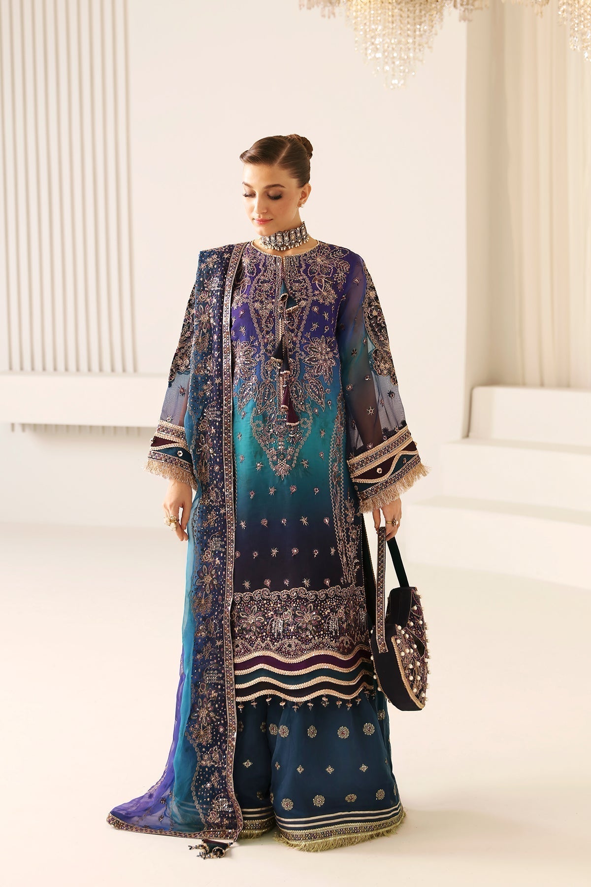 Alizeh | La Ruha Wedding Formals | AF-CH-2182-Oasis - Formal - Maria Faisal