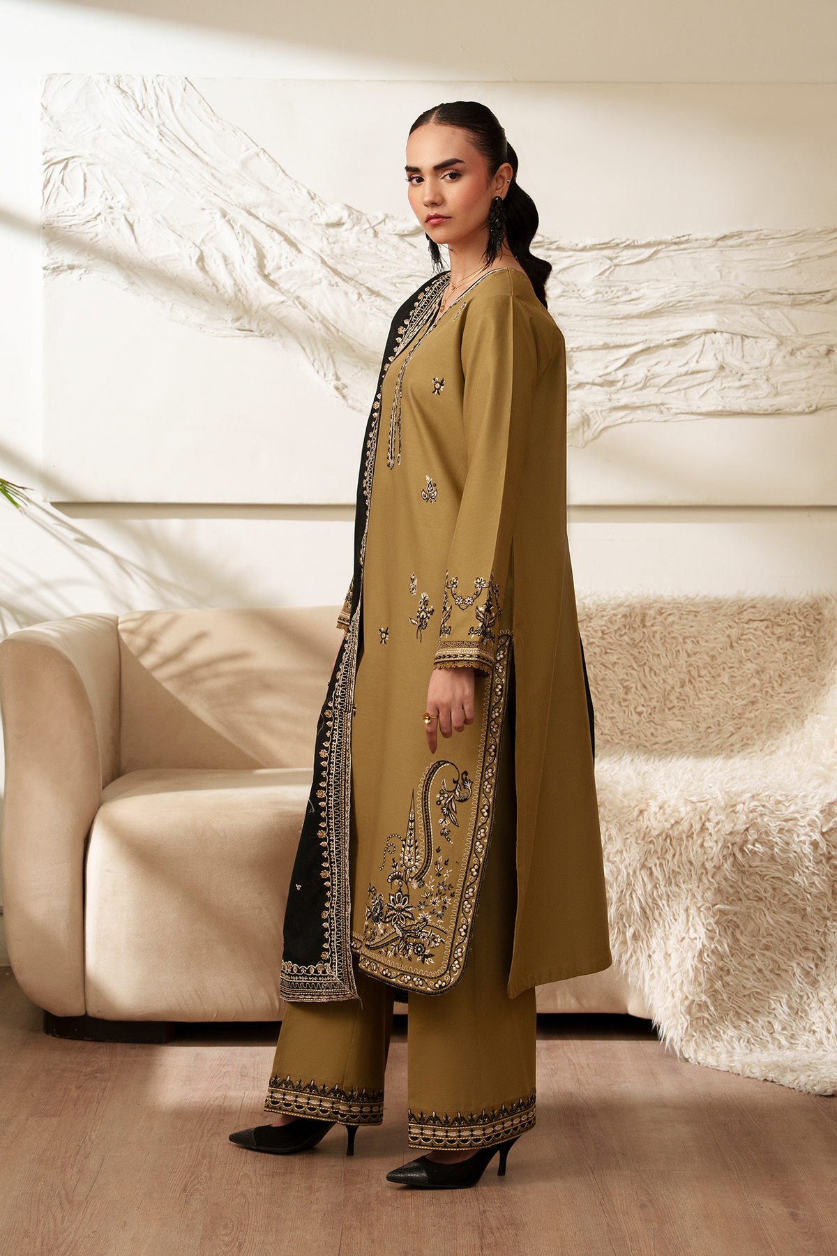 Rajbari | Exclusive Pret | Ayla - Luxury Dress - available at Maria Faisal in UK and USA.