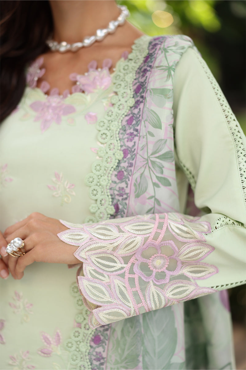 Rangrasiya | Meharma Summer Edit 26 | Orchid - Luxury Dress - available at Maria Faisal in UK and USA.