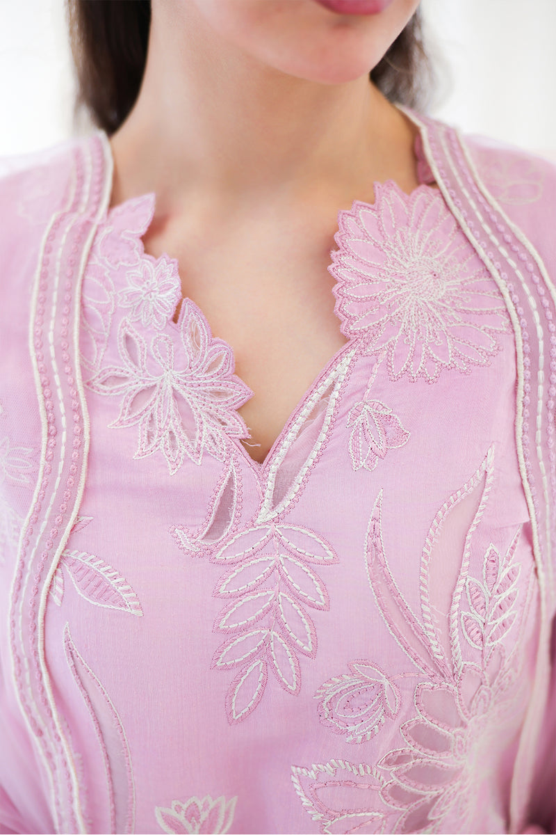 Saira Rizwan | Lael Silk Edit 26 | OVELIA-SRLC26-08 - Luxury Dress - available at Maria Faisal in UK and USA.