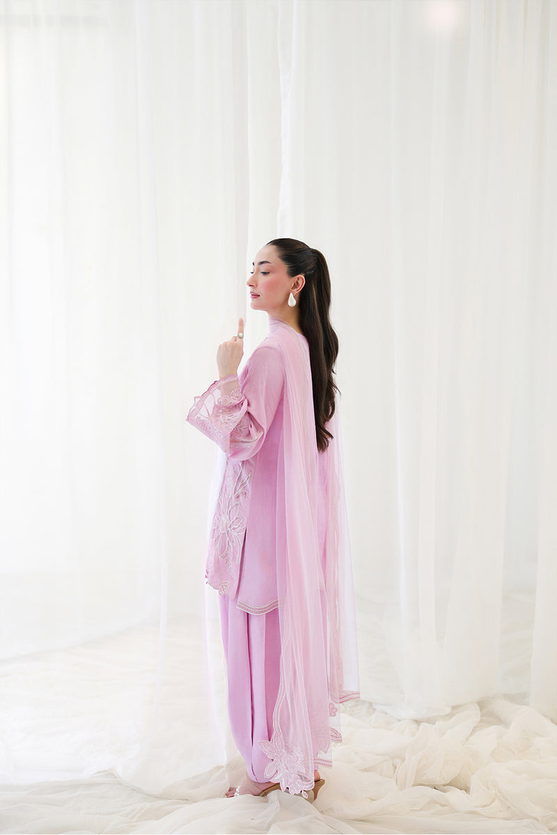 Saira Rizwan | Lael Silk Edit 26 | OVELIA-SRLC26-08 - Luxury Dress - available at Maria Faisal in UK and USA.