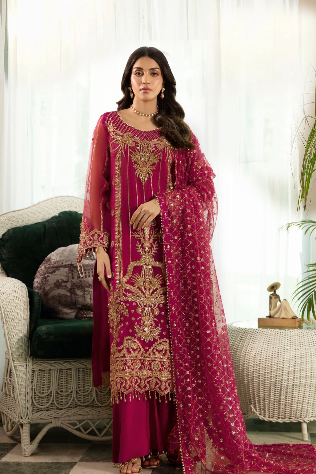 Raeesa Premium | Dehleez Formals | Dl 1031 - Ladies Clothes - Maria Faisal