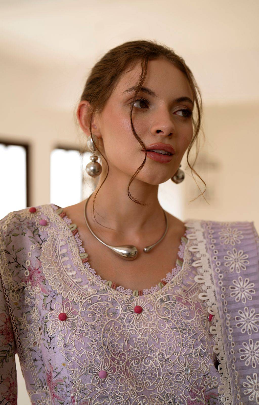 AJR Couture | Printakari Lawn 25 | Pearl by Maria Faisal - Registered Vendor of : AJR Couture - type : Ladies Clothes - 100% original wedding dresses