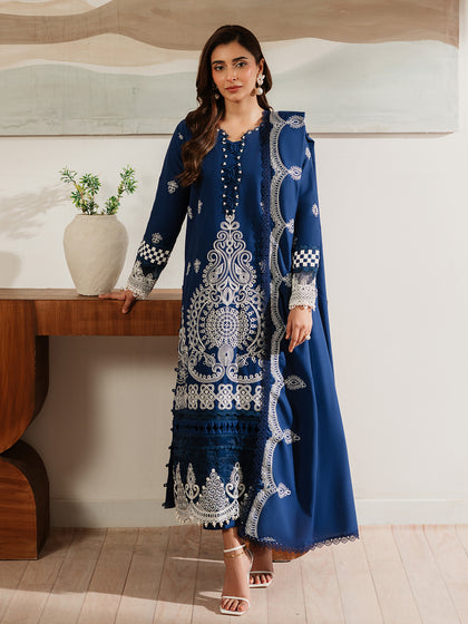 Parishay | Mira Winter |  DU-02 - Designer Dress with Intricate embroidery and embellishments. Shop elegent wedding dress at Maria Faisal.