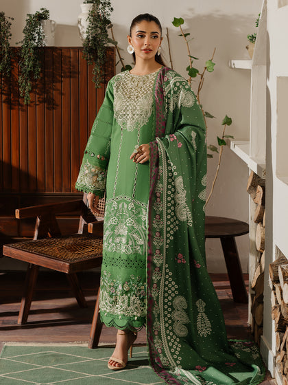 Parishay | Mira Winter |  DU-03 - Designer Dress with Intricate embroidery and embellishments. Shop elegent wedding dress at Maria Faisal.