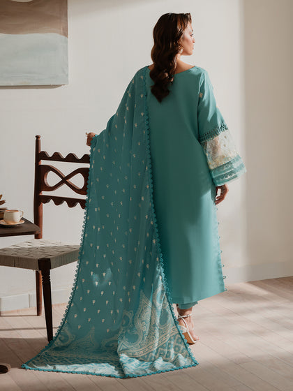 Parishay | Mira Winter |  DU-06 - Designer Dress with Intricate embroidery and embellishments. Shop elegent wedding dress at Maria Faisal.