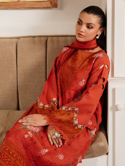 Parishay | Mira Winter |  DU-10 - Designer Dress with Intricate embroidery and embellishments. Shop elegent wedding dress at Maria Faisal.