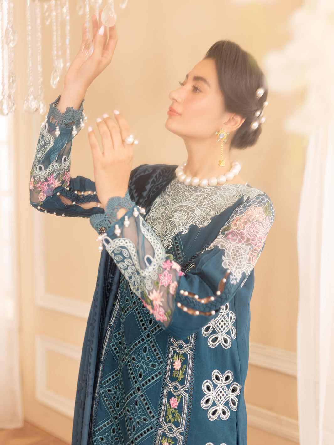 Parishay | Panache Winter | PN-06 - Designer Dress with Intricate embroidery and embellishments. Shop elegent wedding dress at Maria Faisal.