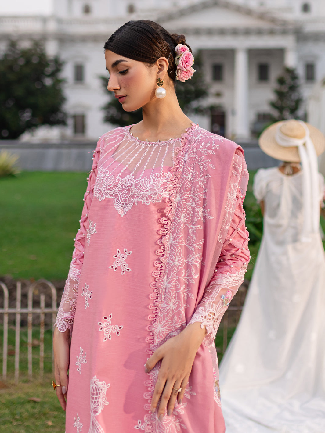 Parishay | Panache Winter | PN-12 - Designer Dress with Intricate embroidery and embellishments. Shop elegent wedding dress at Maria Faisal.