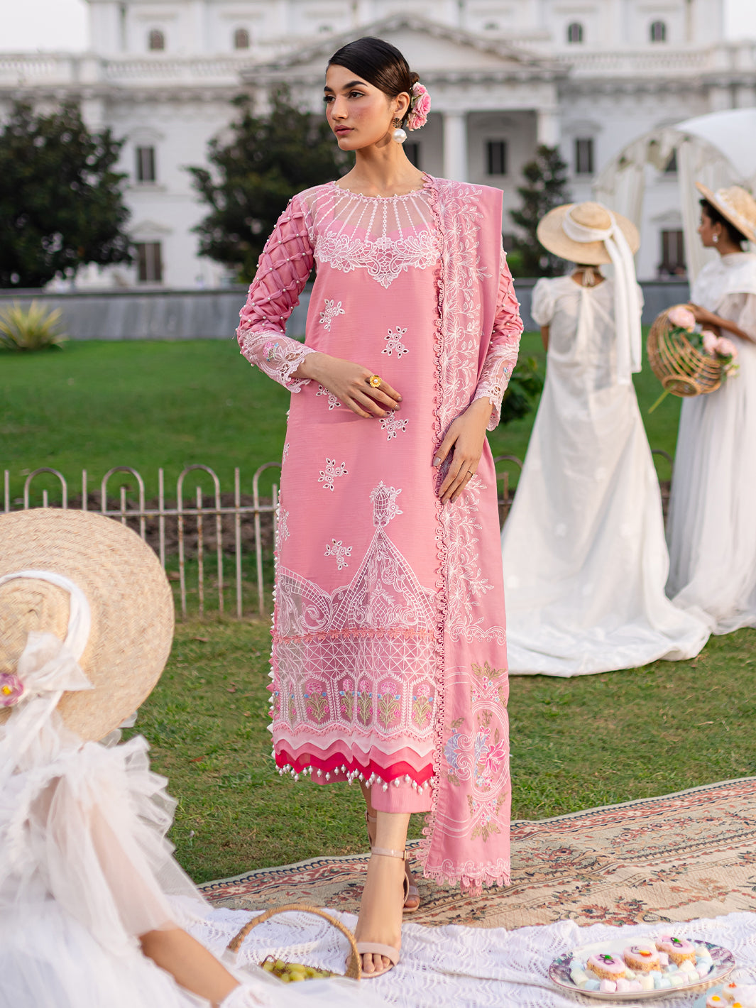 Parishay | Panache Winter | PN-12 - Designer Dress with Intricate embroidery and embellishments. Shop elegent wedding dress at Maria Faisal.