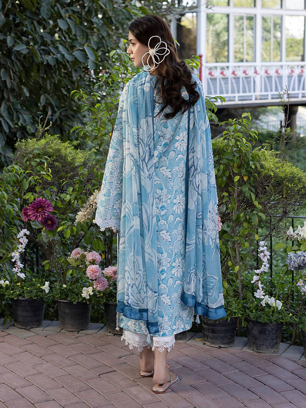 Izel | Oh Spring Lawn 25 | PEARL by Maria Faisal - Registered Vendor of : Izel - type : Ladies Clothes - 100% original wedding dresses