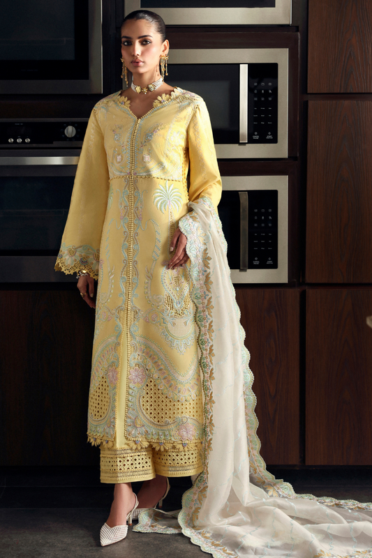 Soraya | Noa Summer Pret '26 |Peatline - Luxury Dress - available at Maria Faisal in UK and USA.