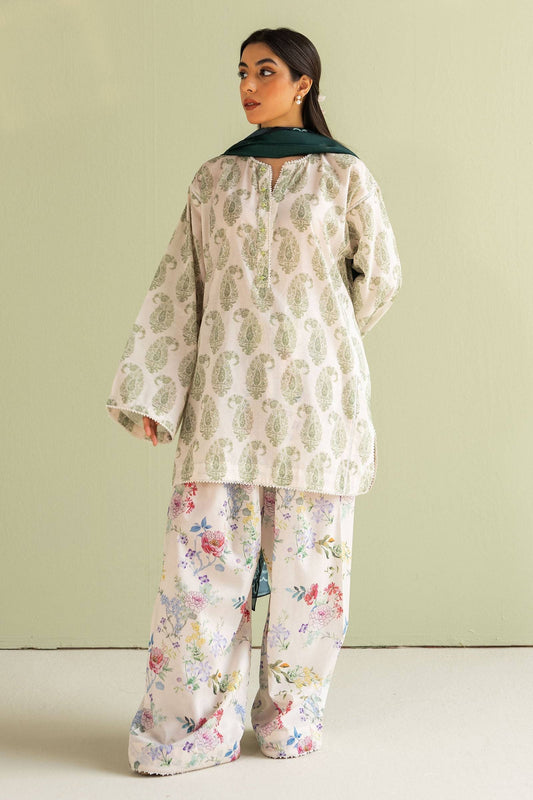 Zara Shahjahan | Coco Prints 25 | Paisley-6B by Maria Faisal - Registered Vendor of : Zara Shahjahan - type : Ladies Clothes - 100% original wedding dresses