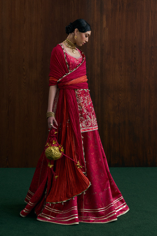 Suffuse| Silk Pret Fall’25 | RYELLE - Bridal Dress - available at Maria Faisal in UK and USA.