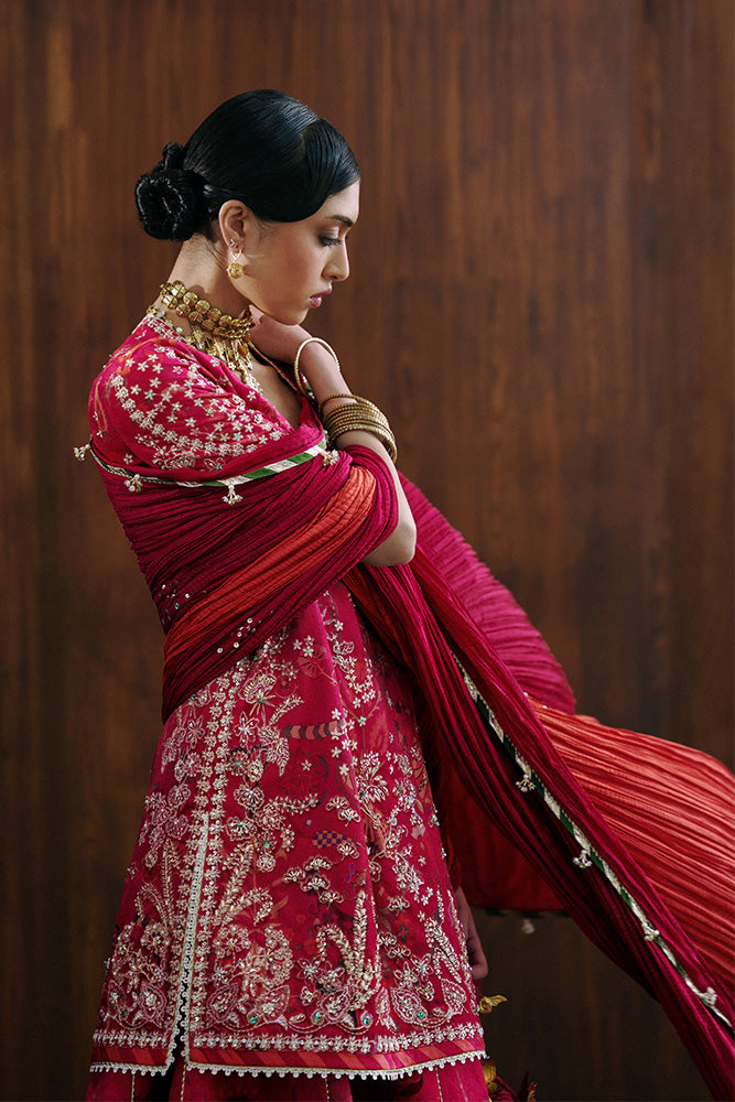 Suffuse| Silk Pret Fall’25 | RYELLE - Bridal Dress - available at Maria Faisal in UK and USA.