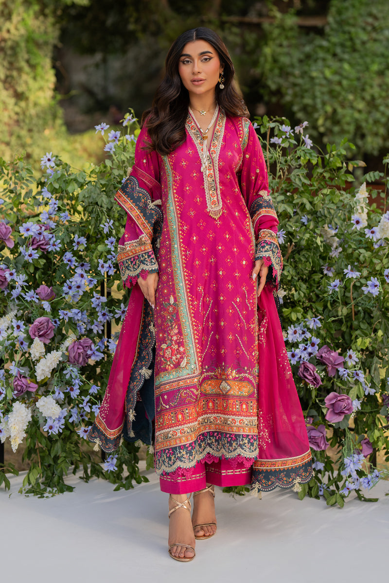 Qalamkar | Luxe Silk |  UA-01 ELIA - Ladies Clothes - Maria Faisal