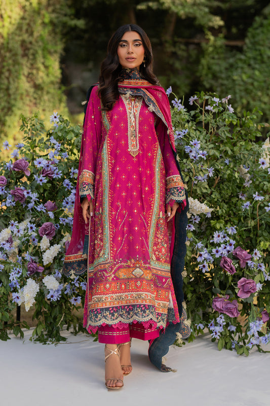 Qalamkar | Luxe Silk |  UA-01 ELIA - Ladies Clothes - Maria Faisal