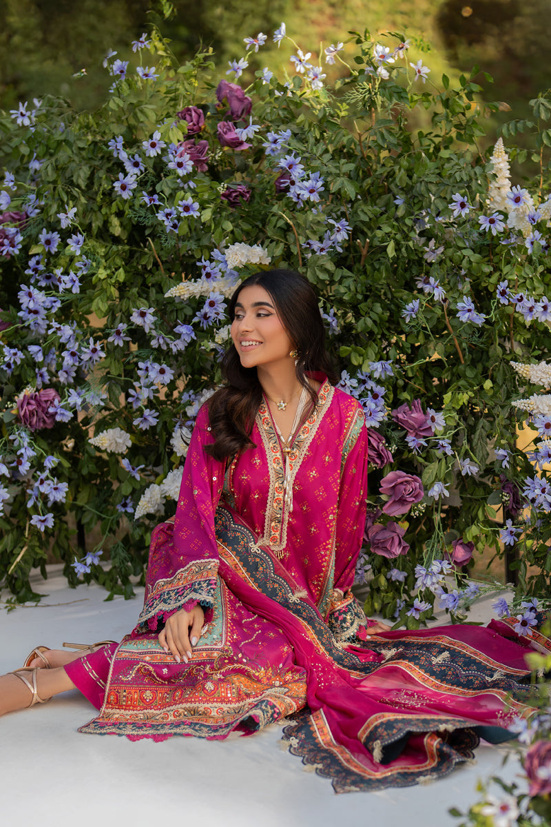 Qalamkar | Luxe Silk |  UA-01 ELIA - Ladies Clothes - Maria Faisal