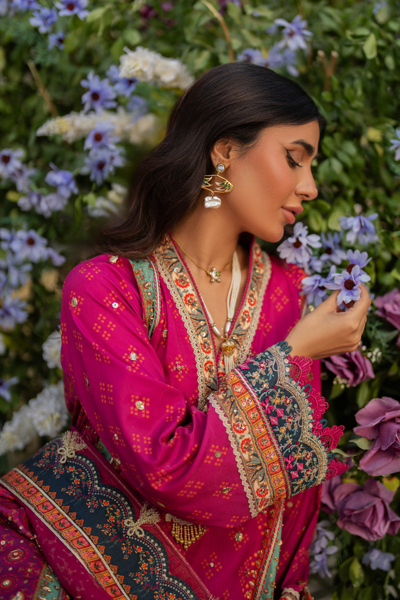 Qalamkar | Luxe Silk |  UA-01 ELIA - Ladies Clothes - Maria Faisal