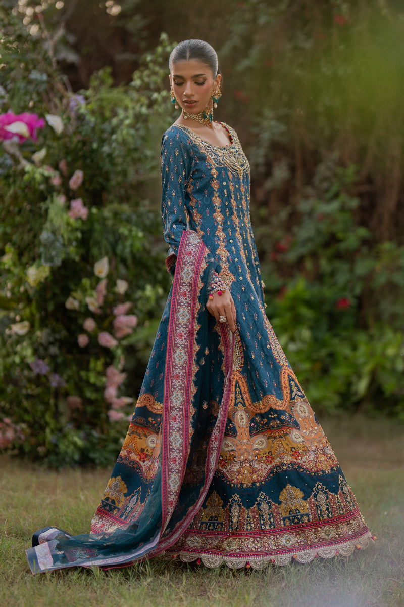 Qalamkar | Luxe Silk |  UA-09 TINA - Ladies Clothes - Maria Faisal