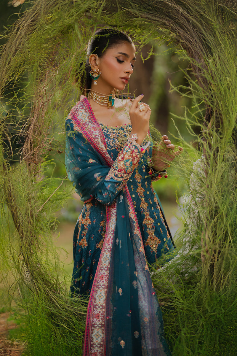Qalamkar | Luxe Silk |  UA-09 TINA - Ladies Clothes - Maria Faisal