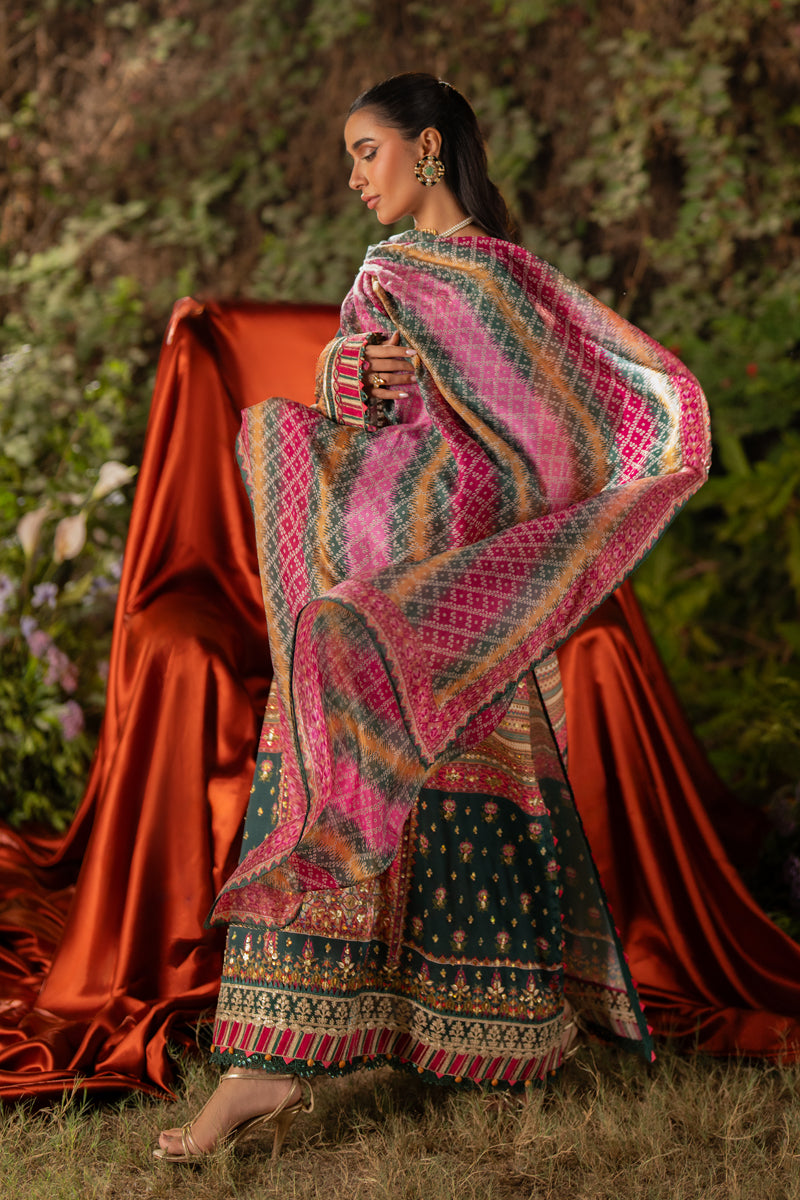 Qalamkar | Luxe Silk |  UA-02 NINA - Ladies Clothes - Maria Faisal