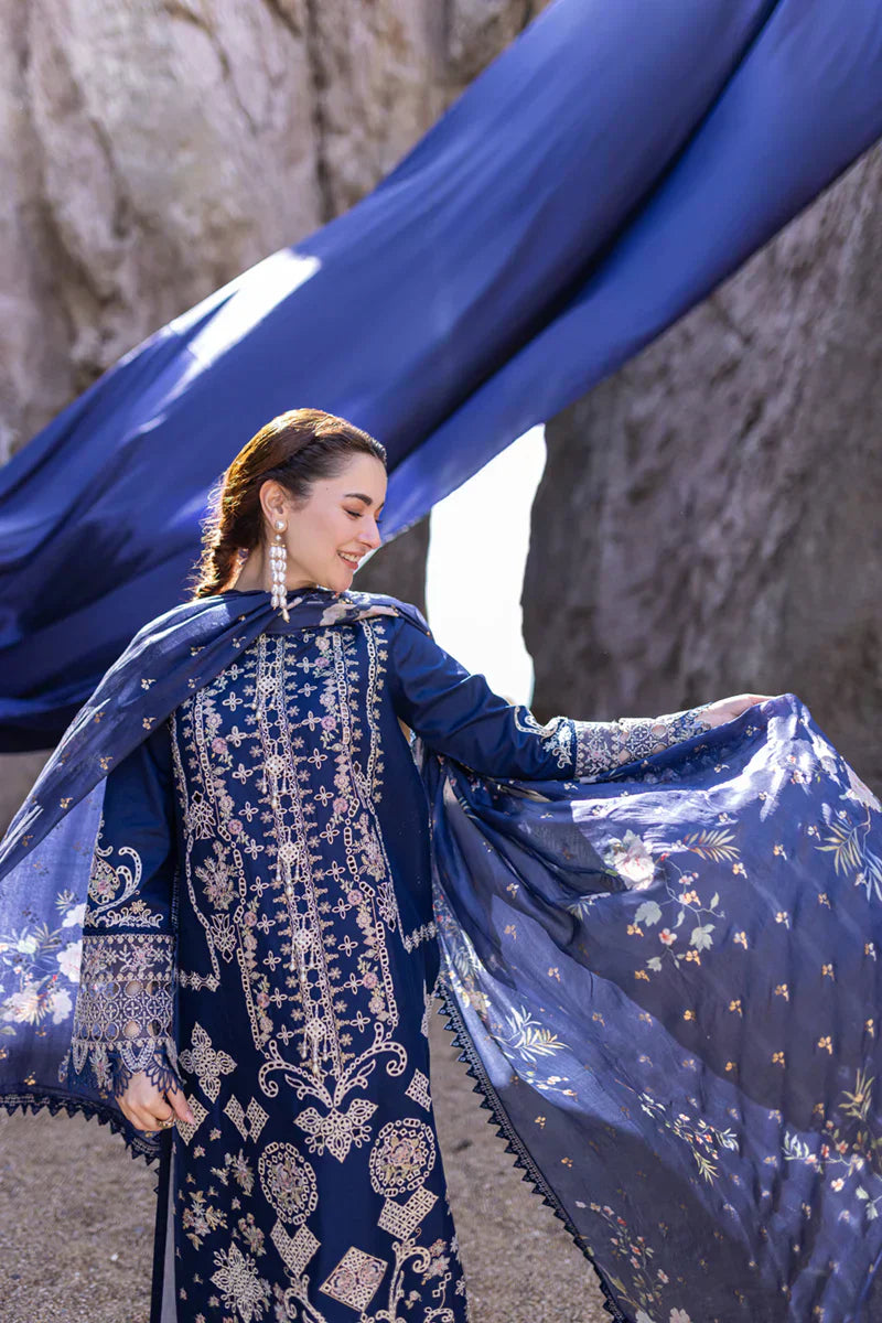 Qalamkar | Sahil Kinare Luxury Lawn | FP-06 MIRAY - Ladies Clothes - Maria Faisal