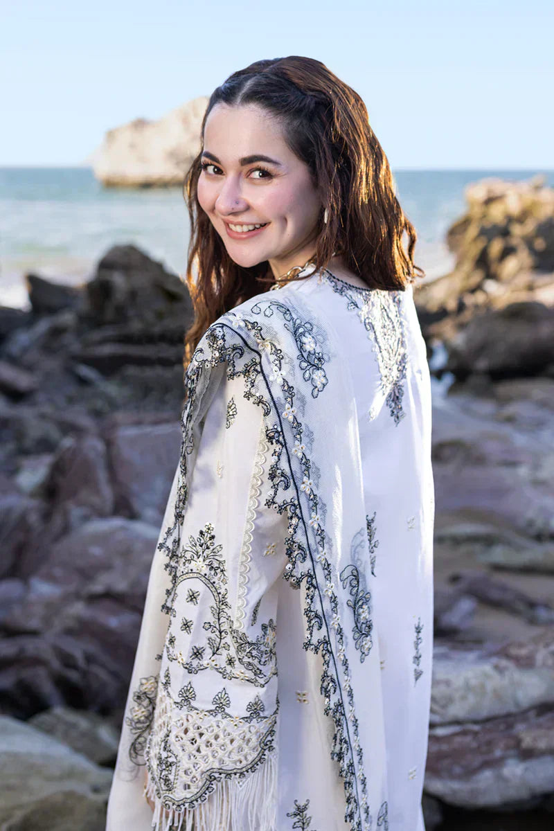 Qalamkar | Sahil Kinare Luxury Lawn | FP-02 FIZA - Ladies Clothes - Maria Faisal