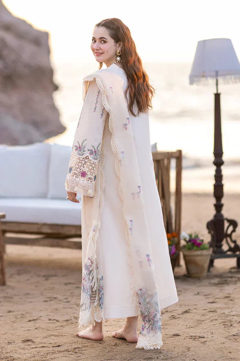 Qalamkar | Sahil Kinare Luxury Lawn | FP-09 SELIN - Ladies Clothes - Maria Faisal