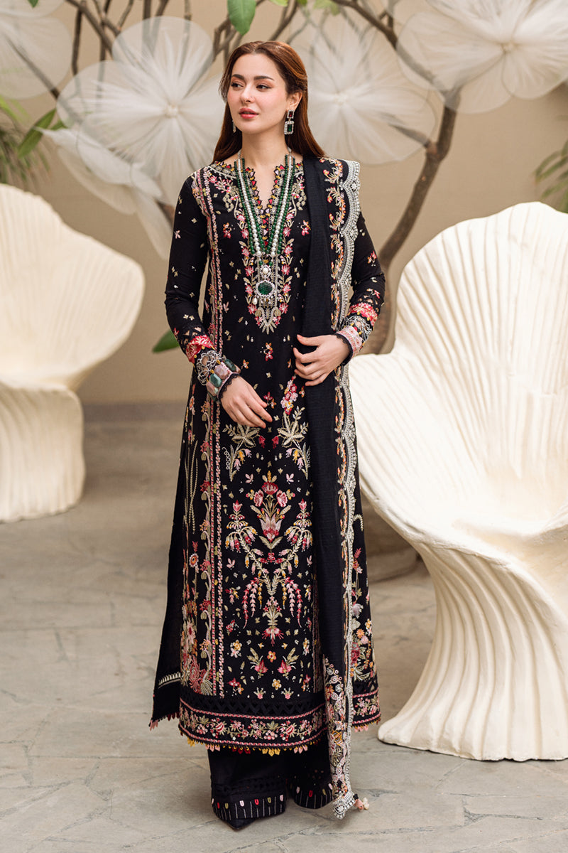 Qalamkar | Sahil Luxury Lawn | FK-15 HANNAH - Ladies Clothes 