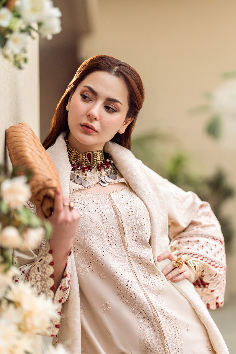 Qalamkar | Sahil Luxury Lawn | FK-16 ANAYA - Ladies Clothes 