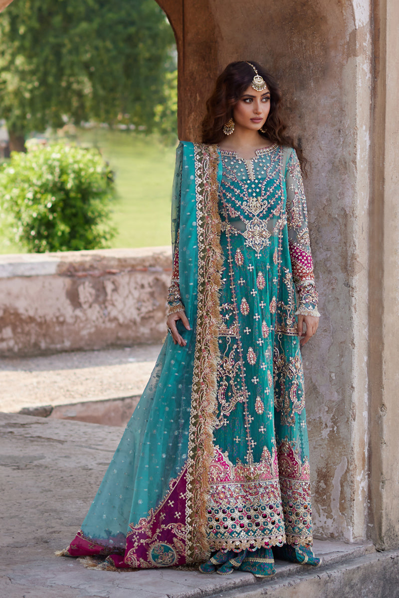Qalamkar | Shadmani Luxury Formals | Sama SH-03 - Ladies Clothes - Maria Faisal