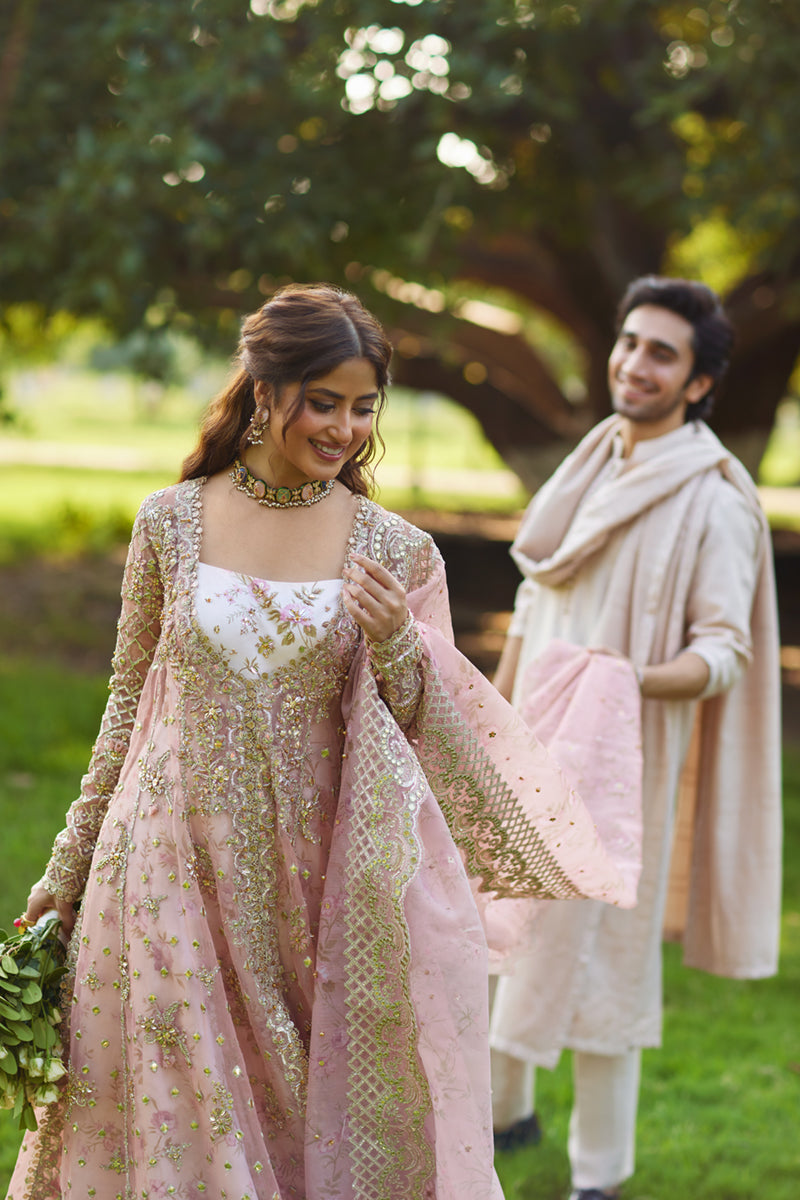 Qalamkar | Shadmani Luxury Formals |  Saira SH-08 - Ladies Clothes - Maria Faisal
