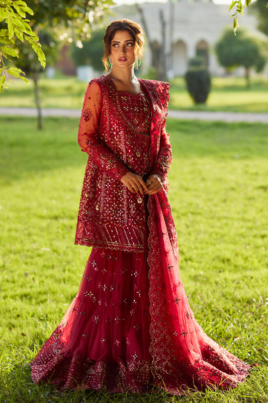 Qalamkar | Shadmani Luxury Formals |  Nurah SH-07 - Ladies Clothes - Maria Faisal