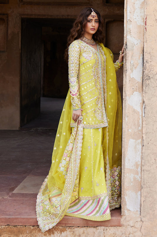 Qalamkar | Shadmani Luxury Formals |  Dania SH-05 - Ladies Clothes - Maria Faisal