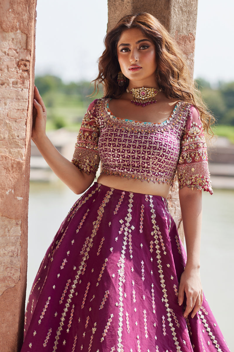 Qalamkar | Shadmani Luxury Formals |  Alya SH-04 - Ladies Clothes - Maria Faisal