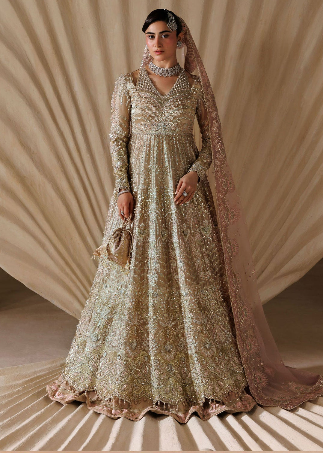 Sardinia | Bridal Edit 26 | ELYSIA - Bridal Dress - available at Maria Faisal in UK and USA.