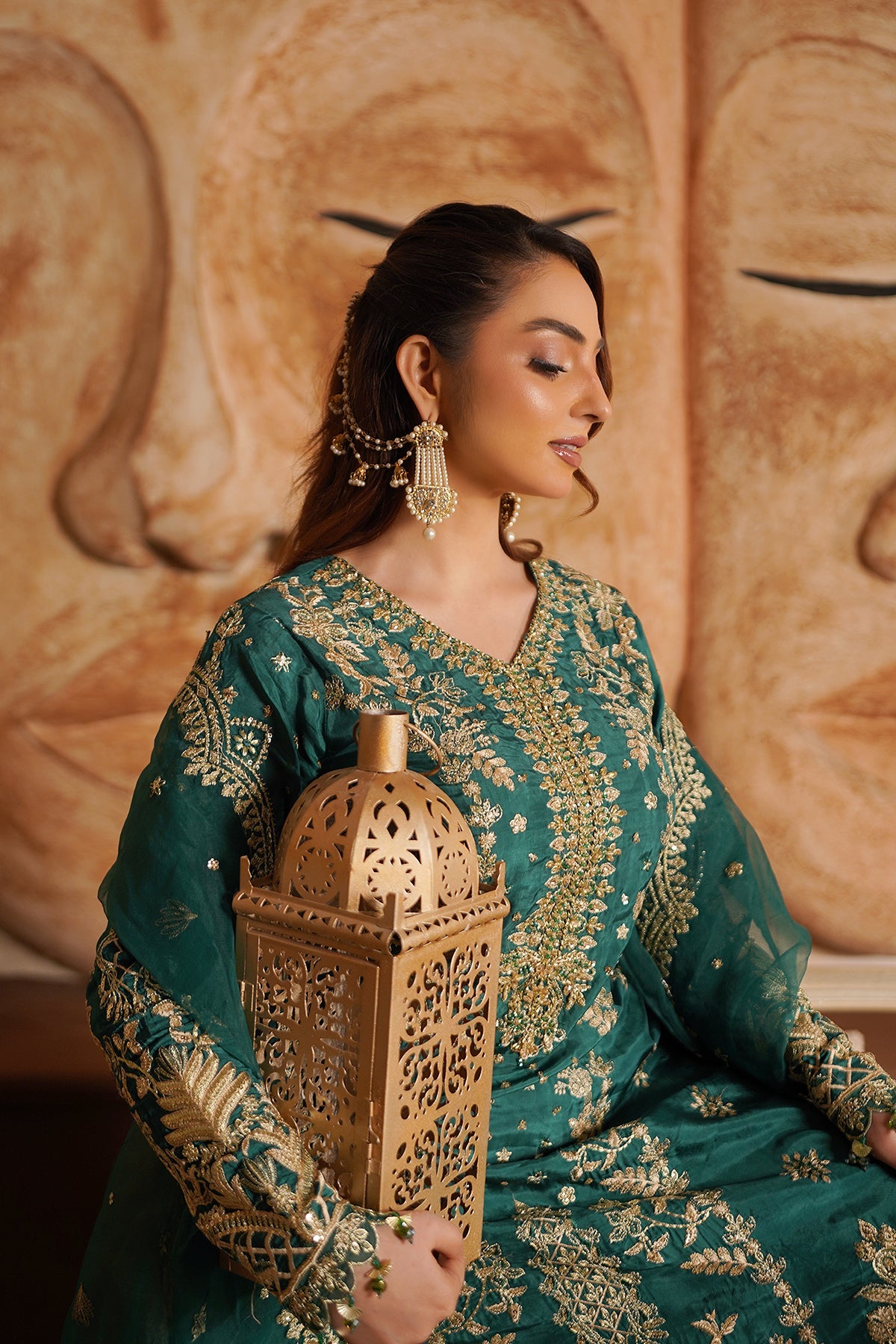 Maryams | Bekhudi Formals | Meherbano B-2002 - Formal Dress - available at Maria Faisal in UK and USA.