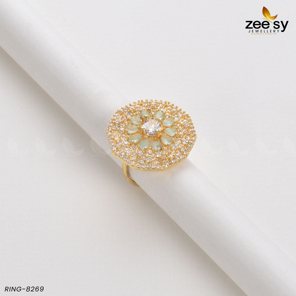 Round Ring-8269 - Rings 