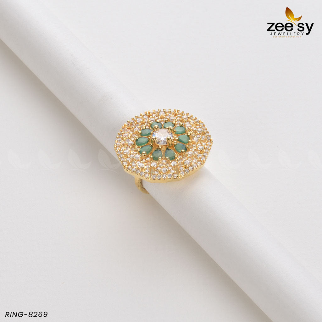 Round Ring-8269 - Rings 